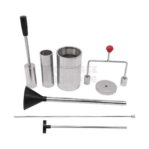 Laboratuvar toprak göreli yoğunluk Test kiti taşınabilir toprak profesyonel toprak göreli yoğunluk % test ölçüm cihazı gözeneklilik ölçmek için kullanılır - Product Image 2