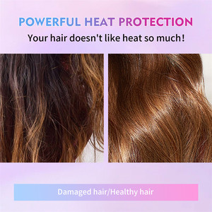 プライベートラベルヘアケアトリートメントオーガニックリーブインアンチドライ縮れ熱保護スプレーヘア