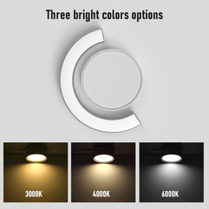 <strong>CE</strong> Listed Ultra Thin LED Puck <strong>Light</strong> Recessed or Surface Mounted Mini Down <strong>Light</strong> Under Cabinet Lighting 3.2cm <strong>7w</strong> Downlight - Product Image 4