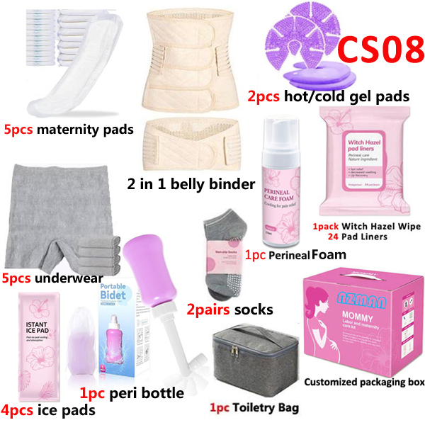 Kit de cesárea CS08 de 23 piezas