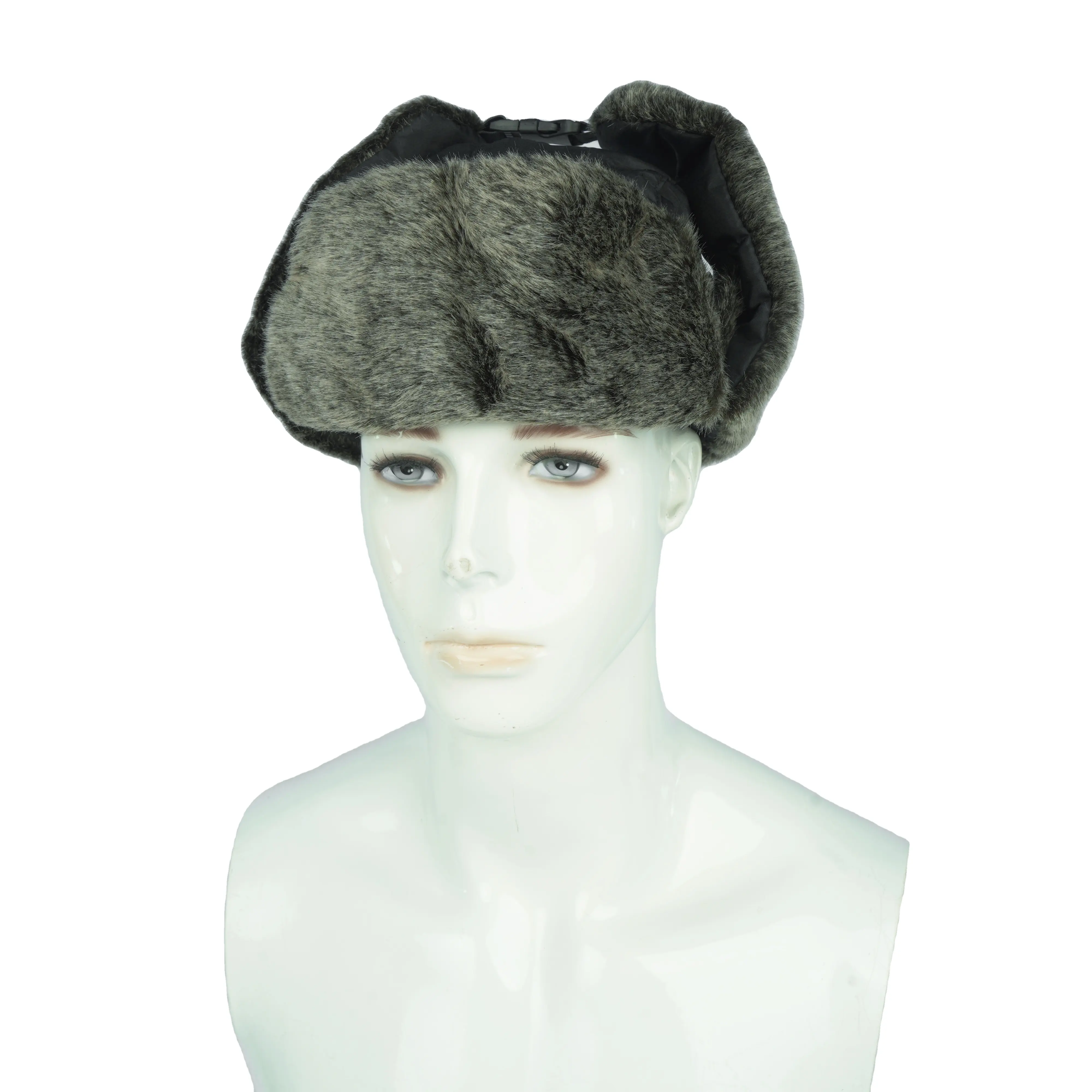 Odema Unisex donna uomo cappello Trooper cappello Bomber con paraorecchie cappello invernale da caccia in pelliccia