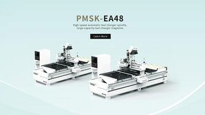 Enrutador Cnc para puertas, muebles, armarios, máquina para hacer gabinetes, máquina enrutadora de madera anidada Atc con cambiador automático de herramientas - Product Image 2
