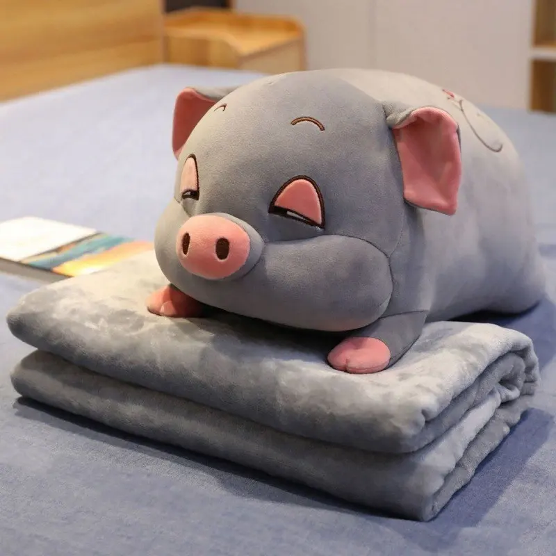 Porco Personalizado Rato Hamster Brinquedo De Pelúcia Travesseiro De Dormir Soft Down Cotton Leitão Travesseiro Cobertor