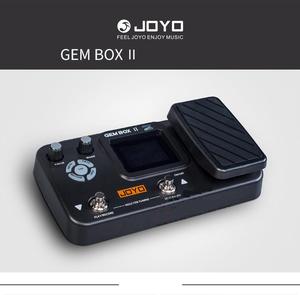 Joyo GEM II รวมเอฟเฟกต์กีตาร์ไฟฟ้าของแท้พร้อมแป้นเหยียบเอฟเฟกต์กีตาร์อะคูสติก