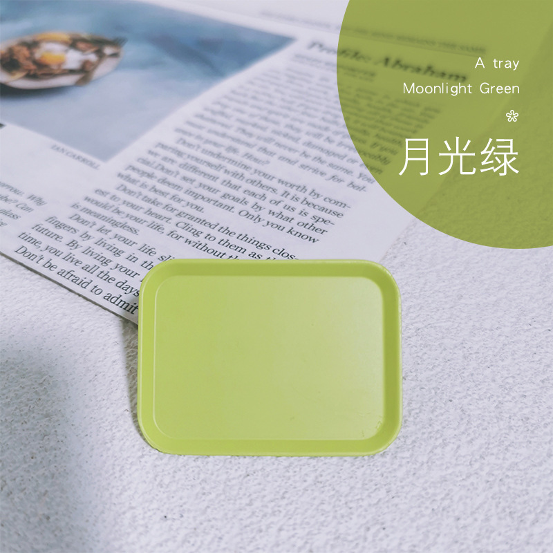 Plateau coloré C- Moonlight Green