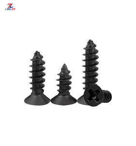 M1.2 M1.4 M1.7 siyah havşa başlı kendinden dokunarak vidalar/FlatHead kendinden dokunarak vidalar artı sert elektronik küçük vidalar - Product Image 2