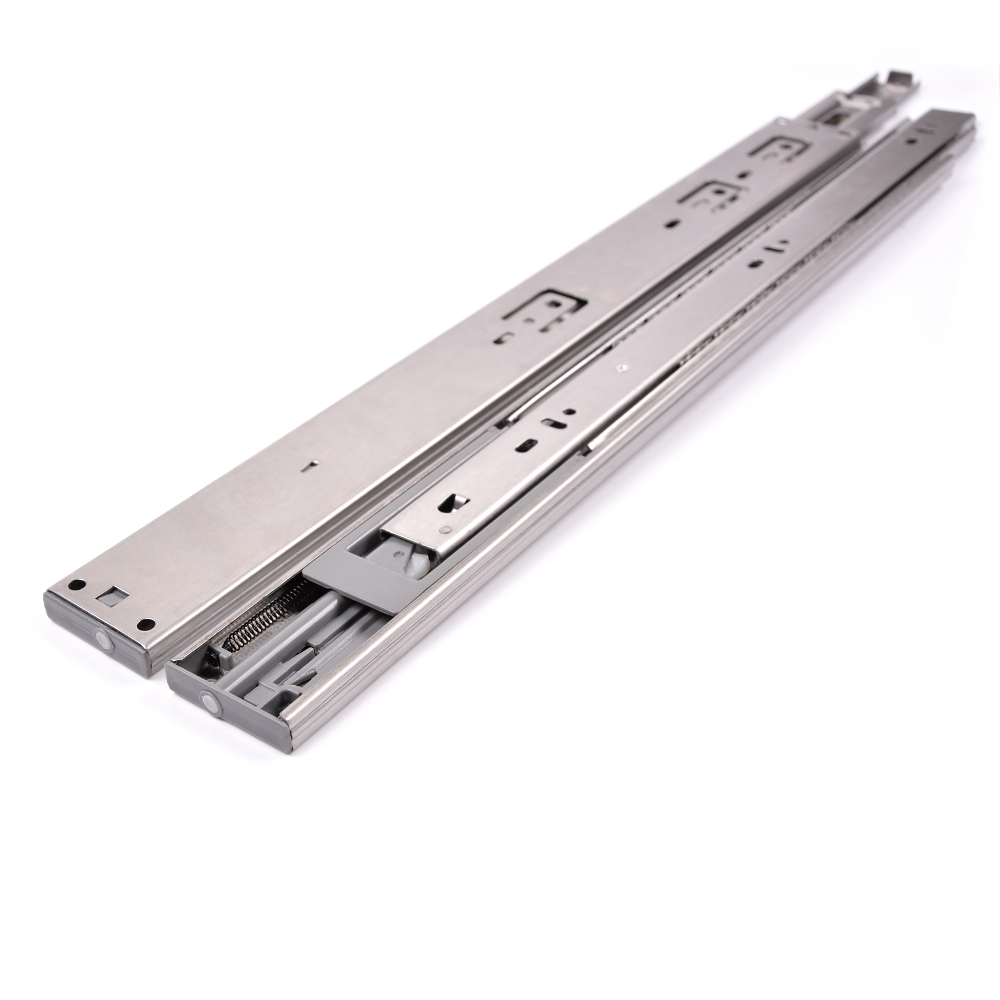 Soft Close Hydraulic Drawer Slider Ball Bearing Slides With Damper