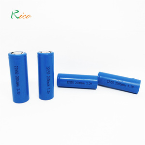 太阳能系统可充电22650电池大容量CE ROHS 3.2v 2000毫安时锂电池 - Product Image 4