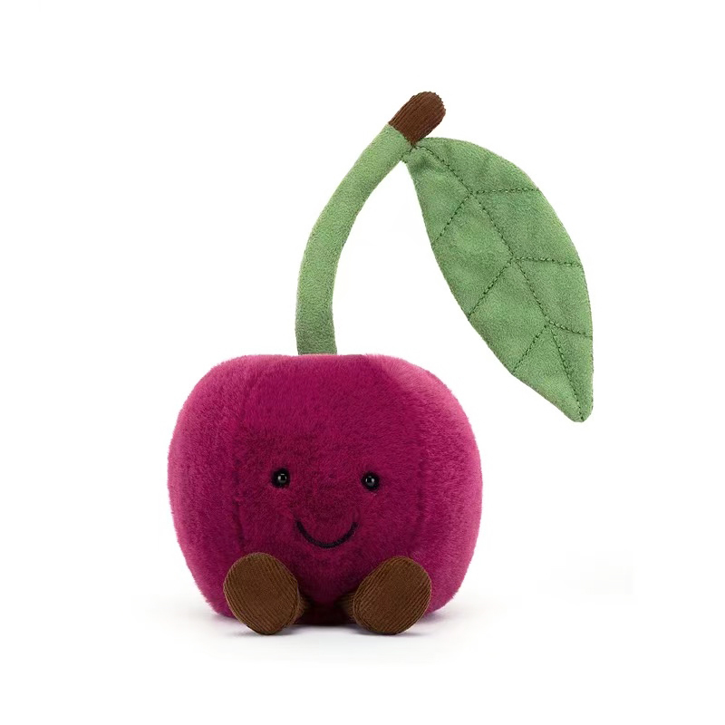 Fruit shape <strong>cherry</strong> simulated pillow plush toy toy birthday gift - Product Image 1