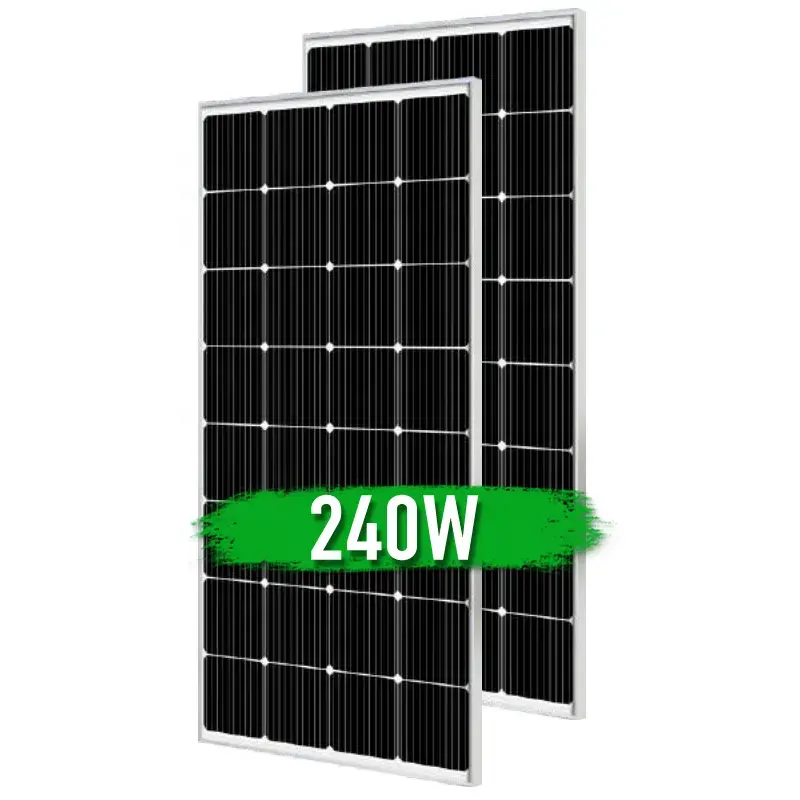 중국 공장 240w 가격 200w 태양 전지 패널