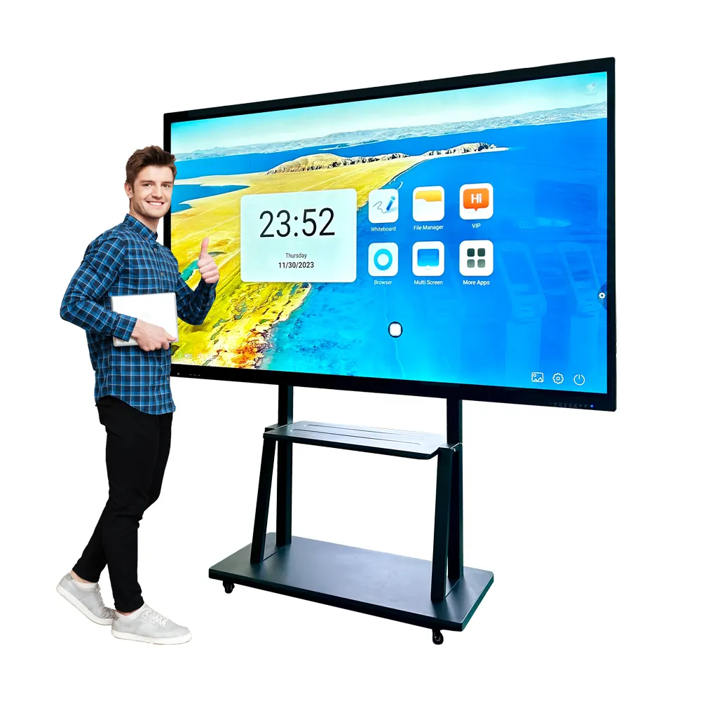 Oem Odm 86 Inch Smart Multi Touch Screen Monitor Whiteboard Interactief Digitaal Touchscreen Interactief Whiteboard