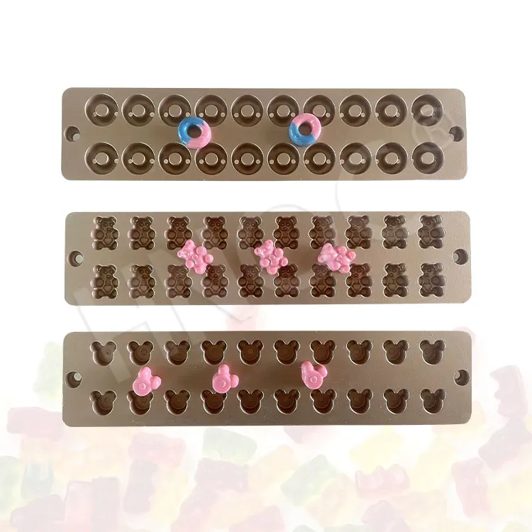 قالب شوكولاتة وحروف عيد الميلاد المزخرفة بنفسك من HNOC Pc قالب حلوى حلوة من السيليكون لكعكة صنع الجِلي