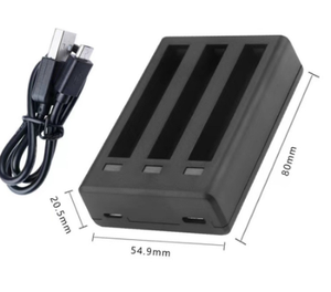 เครื่องชาร์จแบตเตอรี่ X2B X3B Insta360ใช้ได้กับ X3 Insta360 X2ชุดกล้อง - Product Image 5