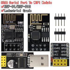<strong>ESP8266</strong> serial port <strong>WIFI</strong> wireless <strong>module</strong> Internet of Things transceiver wireless <strong>module</strong> ESP-01 ESP-01S - Product Image 1