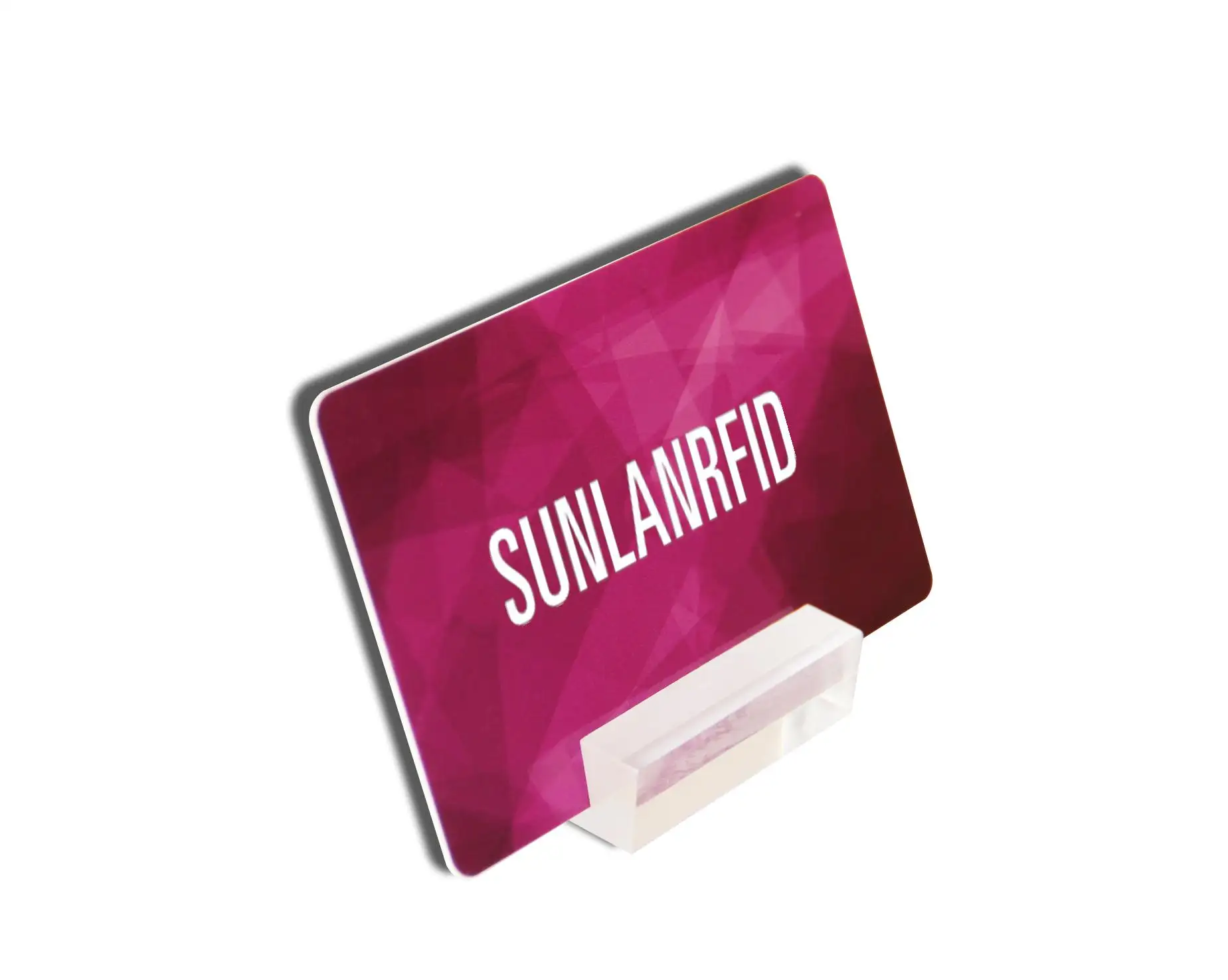 Sunlan 13.56Hz carte Rfid personalizzate Smart Card impermeabile in Pvc per l'iscrizione in palestra