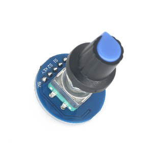 5V Drehgeber modul mit Audio rotierendem Potentiometer Knopf kappe Entwicklung Ziegels ensor für Arduino ICs Produkt