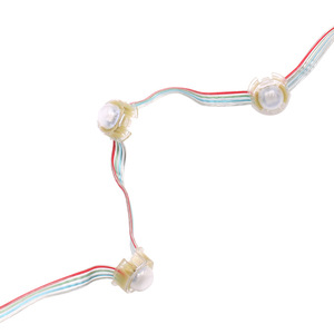 Christmas Decoration <strong>LED</strong> <strong>Modules</strong> DC5V Waterproof Full <strong>Color</strong> WS2811 20mm IP68 Bullet Smart <strong>Led</strong> <strong>Pixel</strong> Light <strong>String</strong> - Product Image 4