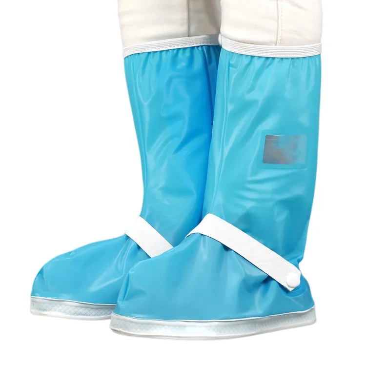 Cubiertas impermeables para zapatos de lluvia Unisex, protectores plegables de silicona, Botas de lluvia, protección de estilo