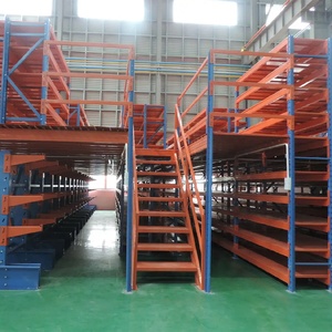 Peterack Storage Equipment Mezzanine Racking Pallet Racking Systems Attic Loft Rack Platform Adjustable Metal Rack - Product Image 6