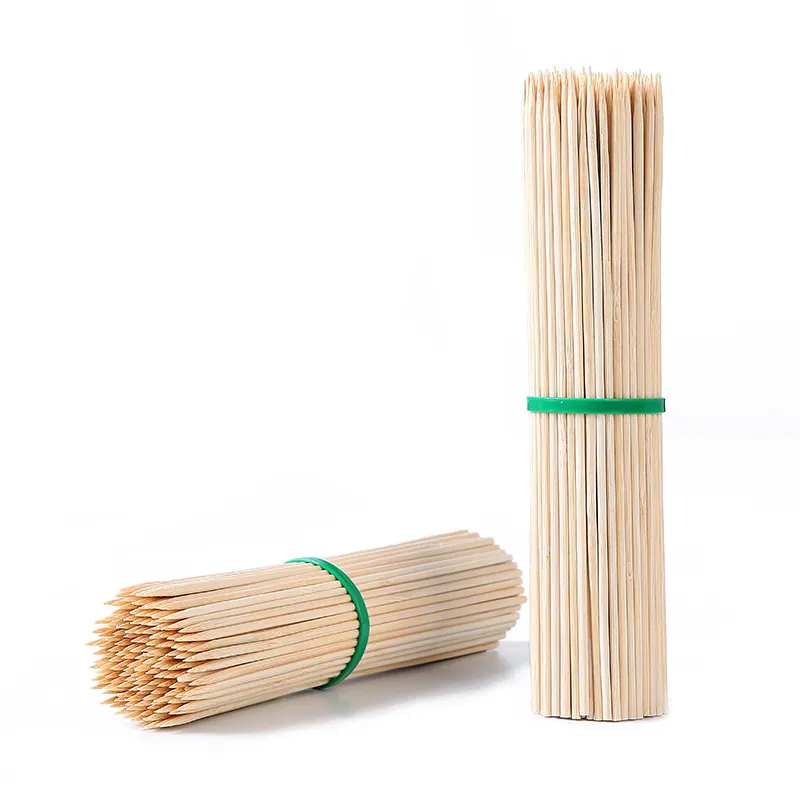 Venta directa de fábrica tamaño personalizado 40cm palitos de bambú 4mm palito de algodón de azúcar