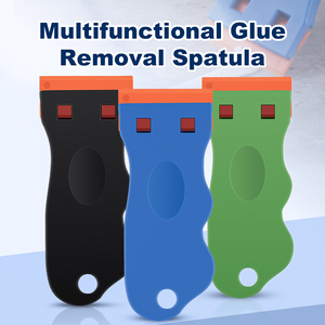 OEM tùy chỉnh tự động cửa sổ Tint Vinyl công cụ loại bỏ thiết kế mới tự làm nhựa dao cạo lưỡi scraper Decal Sticker tay công cụ - Product Image 2