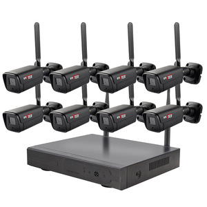 8CHコンボキットワイヤレスCctv監視ホームカメラセキュリティシステム - Product Image 1
