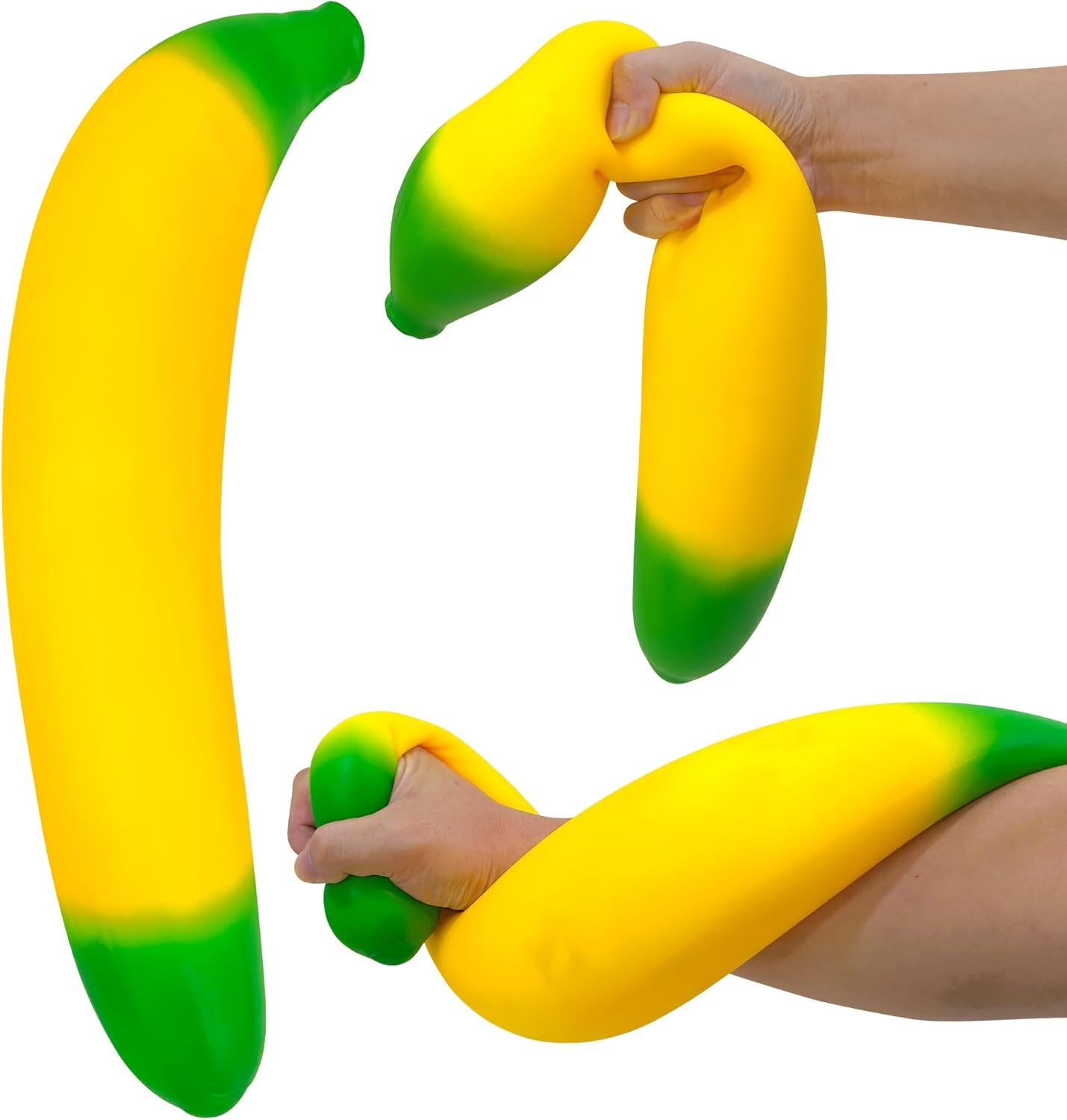 Squishy a forma di banana da 45 cm