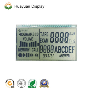 LCD-Modul Benutzer definiertes Segment LCD-Anzeige Tn Htn Stn Fstn Va Bildschirm Fabrik Monochrom - Product Image 4