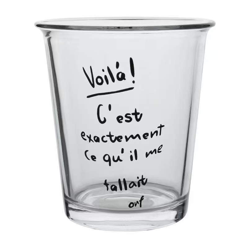 Letras negras cortas