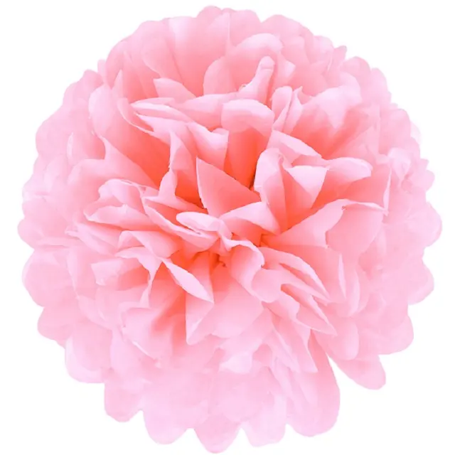 Pompon di carta Pom Pom Balls Party Home Decor Tissue Birthday Decoration Paper Flower Round Flower Paper