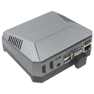 Argon ONE M.2 Aluminium gehäuse für Raspberry Pi 4 mit SATA SSD-Unterstützung Netzschalter und Lüfter kompatibler B-Schlüssel und B M-Schlüssel - Product Image 2