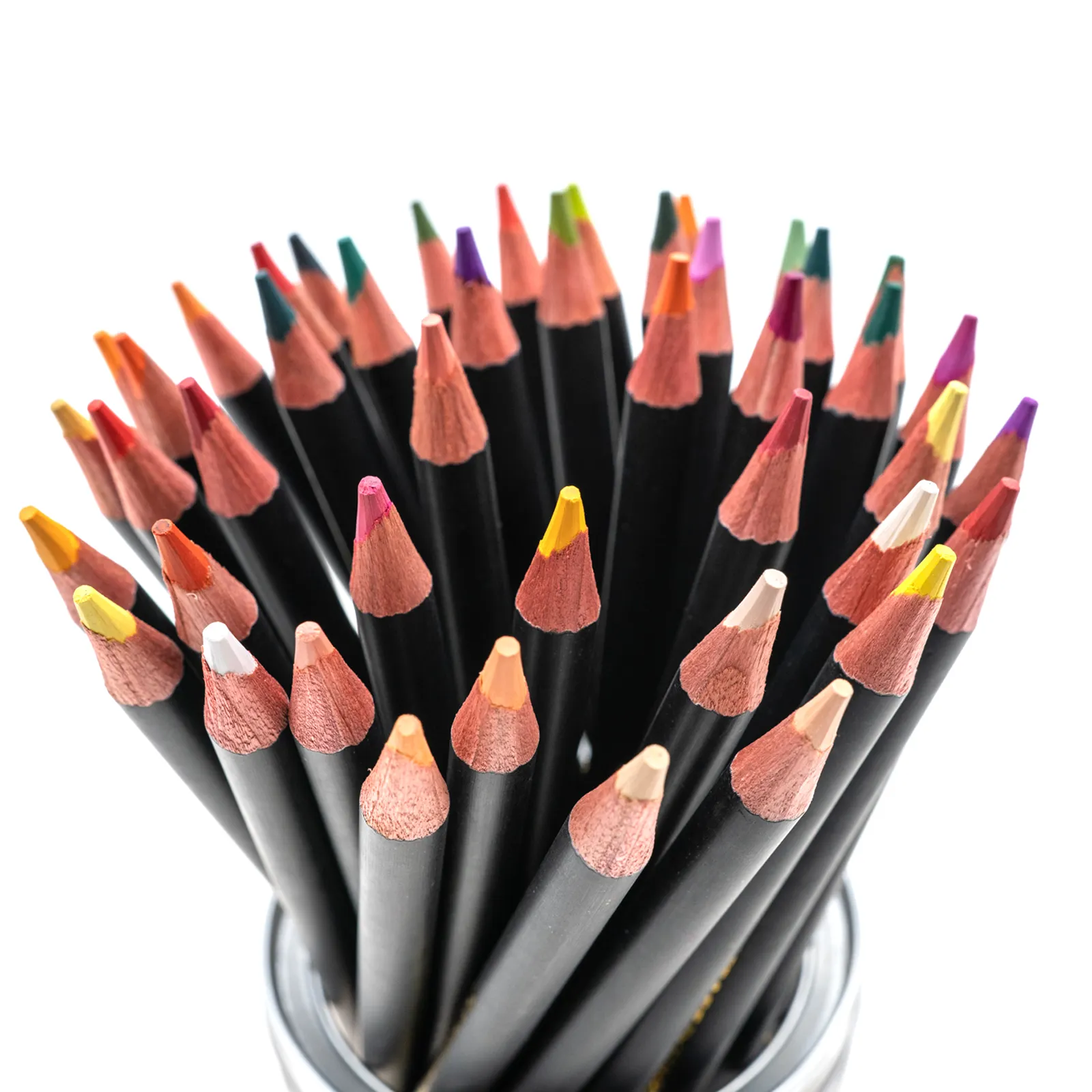 OEM Professional 48 72 120 matite da disegno triangolari esagonali rotonde colorate Set artistico per matite ad acquerello per artista