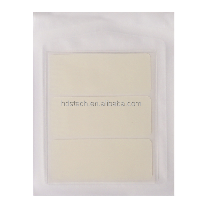 Wide rectangular sticker 6.8 * 2.8cm,3 per piece