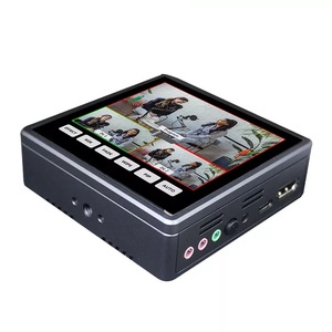 Pantalla táctil de 4 pulgadas TikTok/youtube/OBS/Skype/game streaming en vivo, conmutador de vídeo hd de 2 canales H, entradas de DMI, mezclador de vídeo de grabación - Product Image 1