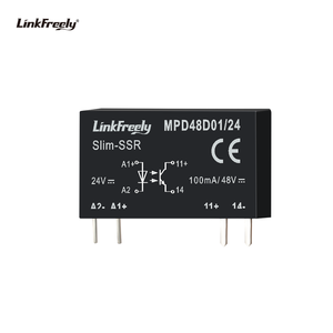 Micro Optocoupler Isolator Solid State <strong>Relay</strong> PCB 24VDC <strong>Input</strong> 5-48VDC/100mA <strong>Output</strong> 4 Pins SSR Photoelectrical <strong>Signal</strong> <strong>Relay</strong> Light - Product Image 1