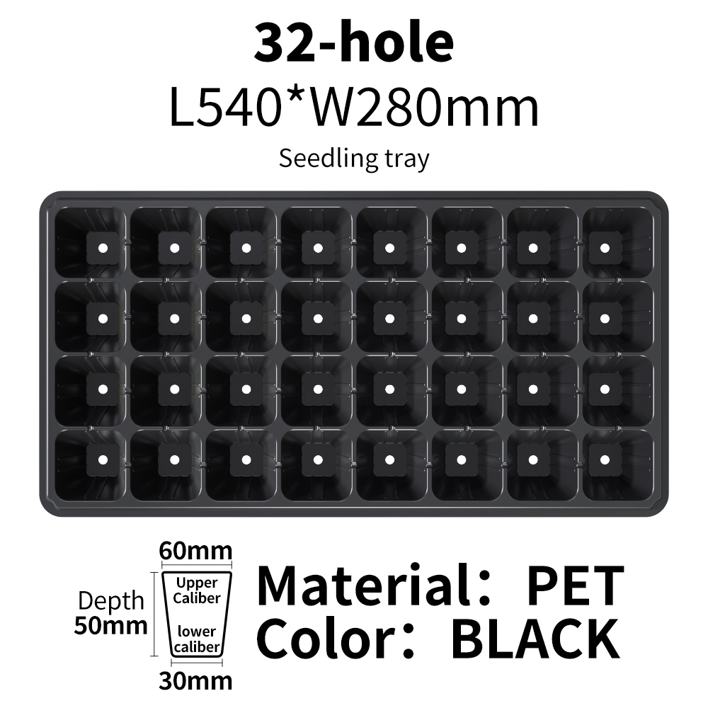 Noir 32 cellules grandes