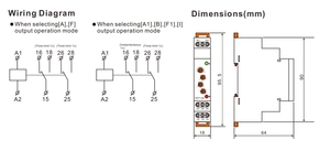 รีเลย์หน่วงเวลาแบบมัลติฟังก์ชั่นพร้อมไฟ LED แสดงสถานะเปิด-ปิด โมดูลตั้งเวลาแบบวงจร AC 240V ตัวตั้งเวลาหน่วงเวลาแบบอิเล็กทรอนิกส์ - Product Image 6