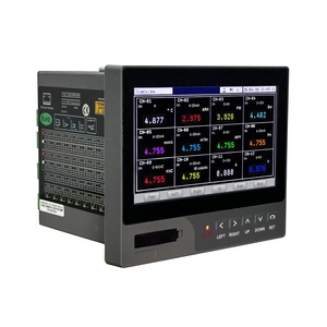 MPR5000ST: 7''Touch Screen LCD Industrial Digital 8/12/16/24/32 Channel Paperless <strong>Temperature</strong> and Humidity <strong>Data</strong> <strong>Logger</strong> with USB - Product Image 1
