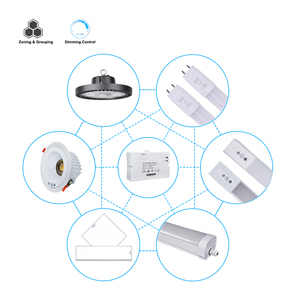 Zigbee commerciale di illuminazione industriale Gateway automazione sistema di costruzione intelligente sistema di controllo di illuminazione intelligente per l'illuminazione