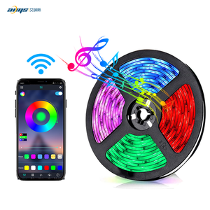 ชุดสายไฟ Led 5V RGB ยาว5ม.,ไฟ Led 30ดวง Ip20พร้อมควบคุมด้วยแอปอย่างชาญฉลาดรีโมทคอนโทรล IR แบบกำหนดเองคู่มือการใช้งานยืดหยุ่น - Product Image 3