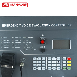 Controlador de evacuação por voz de última geração com tela LCD 1 CAN <span class=keywords><strong>interface</strong></span> de comunicação