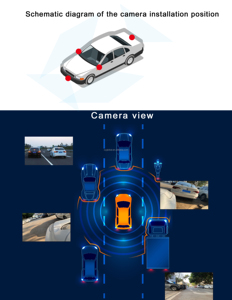 XY-Q7 360度リバースカメラ防水自動車ツール機器マレーシア製駐車場用 - Product Image 6