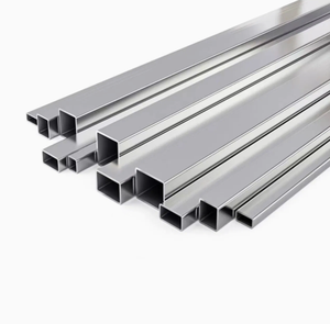 Ucuz fiyat 6063 T5 T6 standart Sze alüminyum dikdörtgen kare tüp - Product Image 2