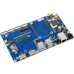 #44132 Raspberry Pi Compute Module 4 IO-Karte mit PoE Durable ICs für alle CM4-Varianten - Product Image 1