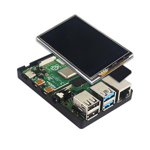Сменная Крышка для установки вентилятора охлаждения raspberry pi 4 корпуса с 3,5 сенсорным экраном - Product Image 4