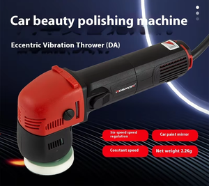 Mini 3-inch kép hành động xe đánh bóng da đánh bóng với waxing Máy đánh bóng chăm sóc chi tiết đệm cho xe đánh bóng - Product Image 6