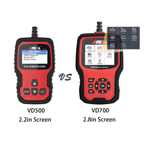 Ancel VD700 OBD 2 Escáner de diagnóstico de coche Analizador de motor eléctrico Lector de código con 1 año de garantía Última versión en inglés" - Product Image 5