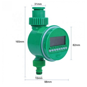 LCD Dry Battery Garden Automatic Irrigation Water <strong>Timer</strong> <strong>Controller</strong> with Rain <strong>Sensor</strong>