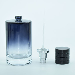 <strong>Perfume</strong> Atomizer Blue <strong>Perfume</strong> Bottle Glass Cylinder Spray Packaging Aromatic Oil Gradient Multicolor <strong>30m</strong> 50ml 100ml Cosmetic - Product Image 3