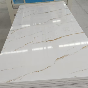 Panel dinding UV SPC lembaran dinding vinil marmer untuk rumah dan dalam ruangan - Product Image 3